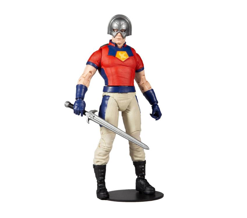 McFarlane Toys DC Multiverse: The Suicide Squad Peacemaker Action Figure (Collect to Build: King Shark)