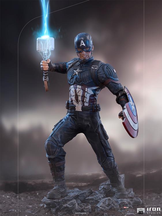 Iron Studios The Infinity Saga Battle Diorama Series Captain America Ultimate 1/10 Art Scale Limited Edition Statue