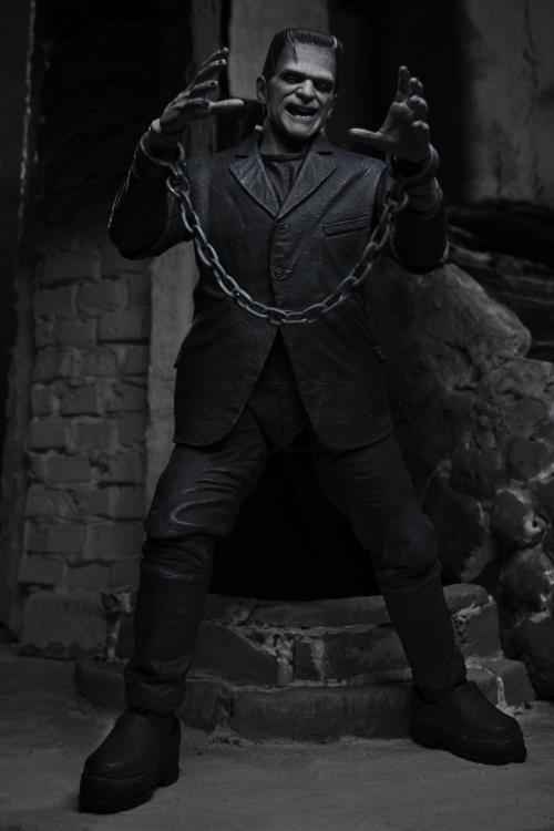 NECA Universal Monsters Ultimate Frankenstein's Monster (Black & White) Figure