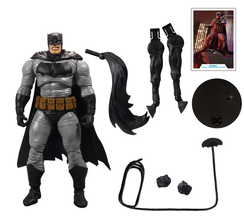 McFarlane Toys DC Multiverse - Batman: The Dark Knight Returns - Batman Action Figure (Collect to Build: Batman's Horse)