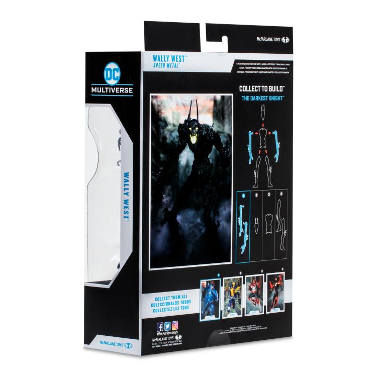 Mcfarlane DC Multiverse: Dark Nights Death Metal: Speed Metal - Wally West (Collect to Build: The Darkest Knight)