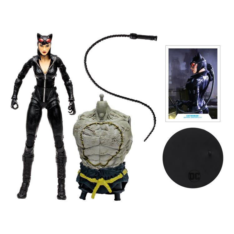 Mcfarlane DC Multiverse: Arkham City - Catwoman Action Figure (Collect to Build: Solomon Grundy)