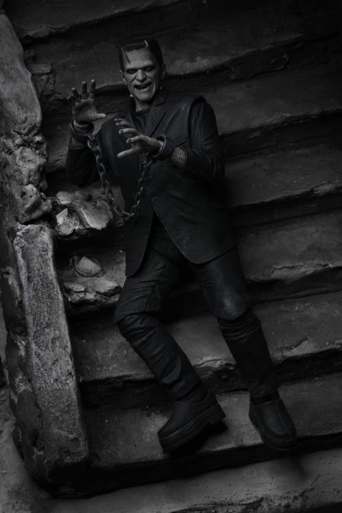 NECA Universal Monsters Ultimate Frankenstein's Monster (Black & White) Figure