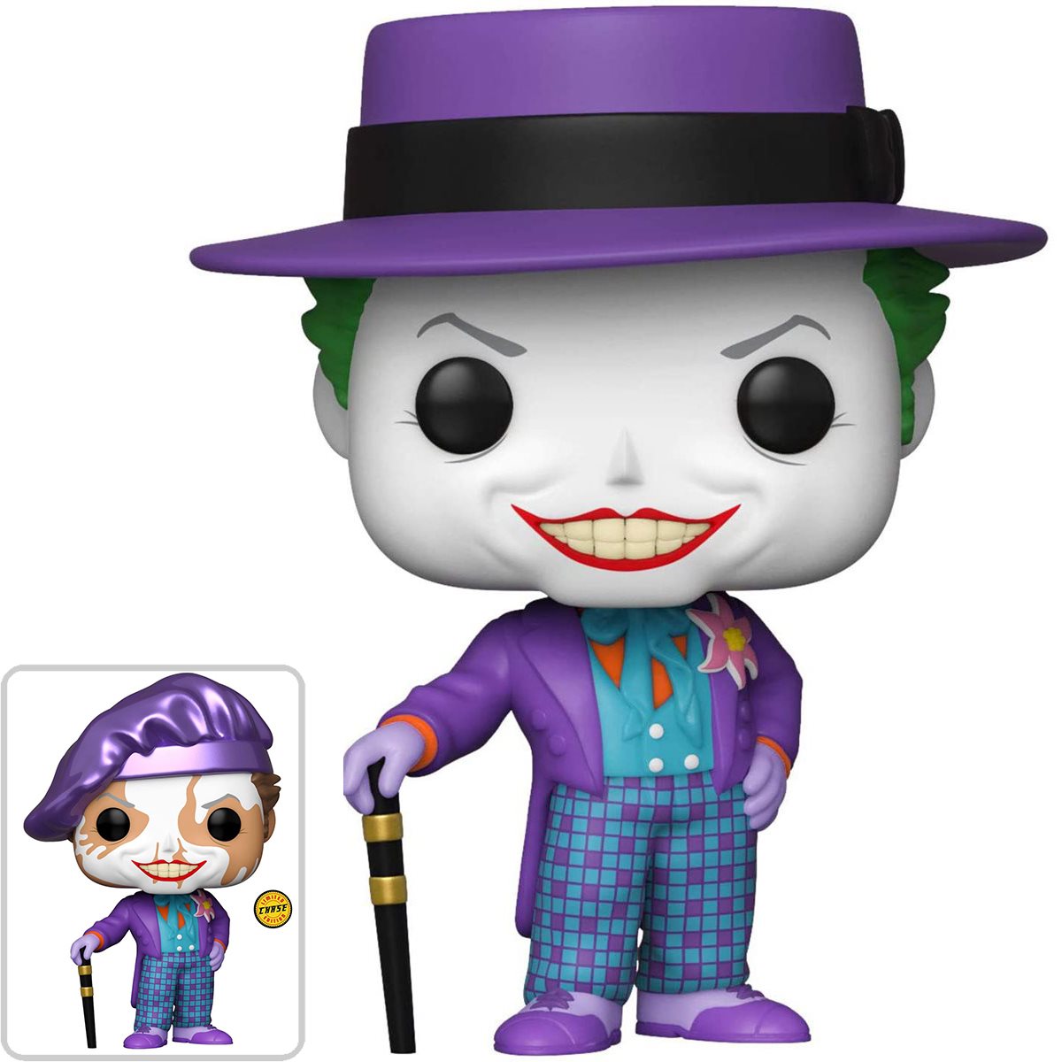 Funko POP! DC Heroes: Batman 1989 -Joker with Hat (CHASE)