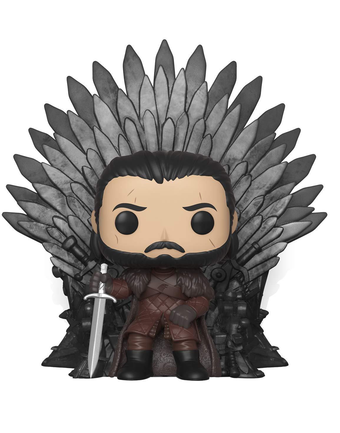 Funko POP! Deluxe: Game of Thrones - Jon Snow Sitting On Iron Throne - Nerd Arena