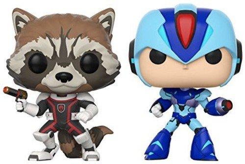 Funko Pop! Games: Marvel Capcom-Rocket Raccoon Vs Megaman Collectible Figure - Nerd Arena
