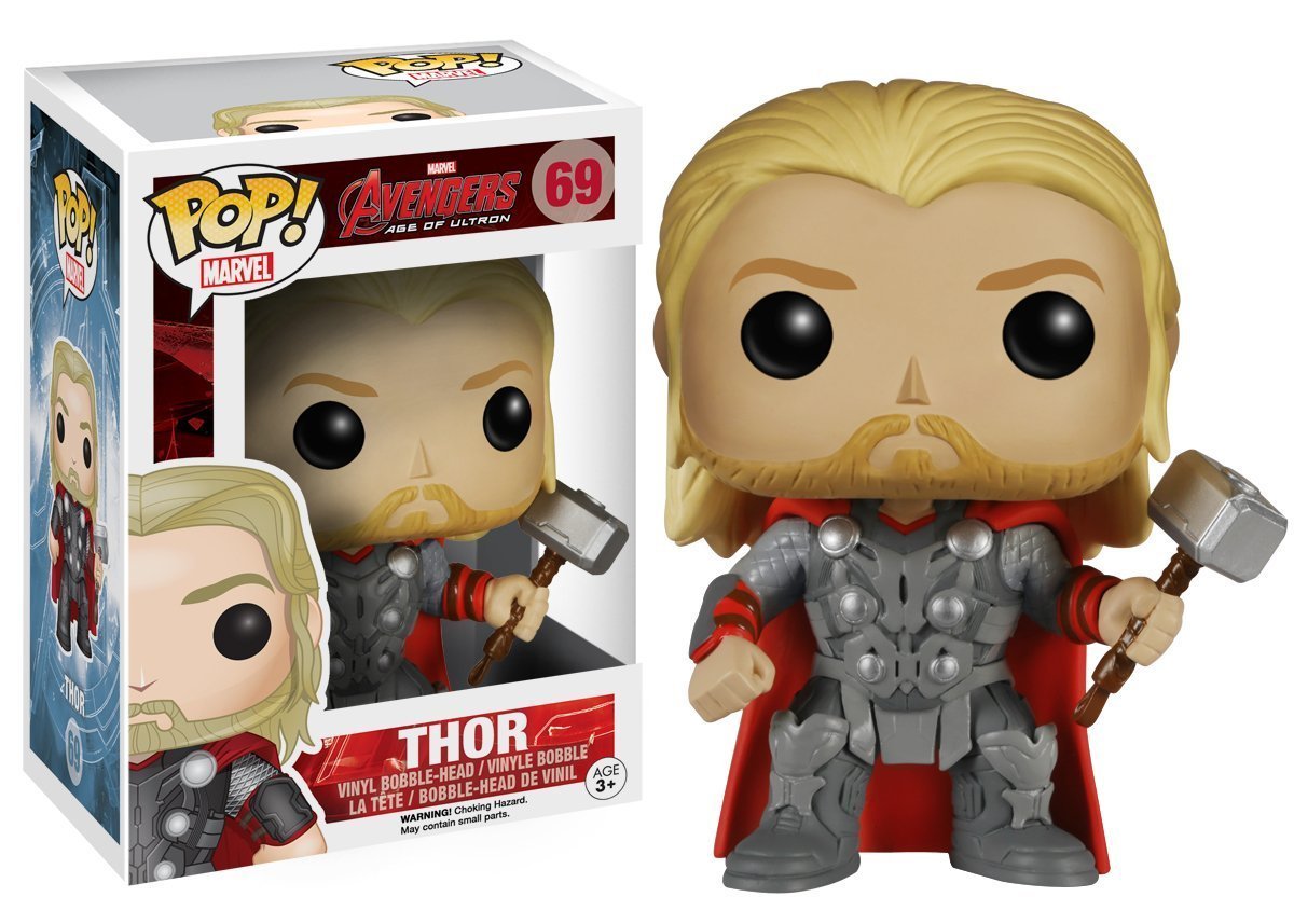 Funko POP! Marvel: Avengers 2 - Thor Bobble Head Action Figure - Nerd Arena