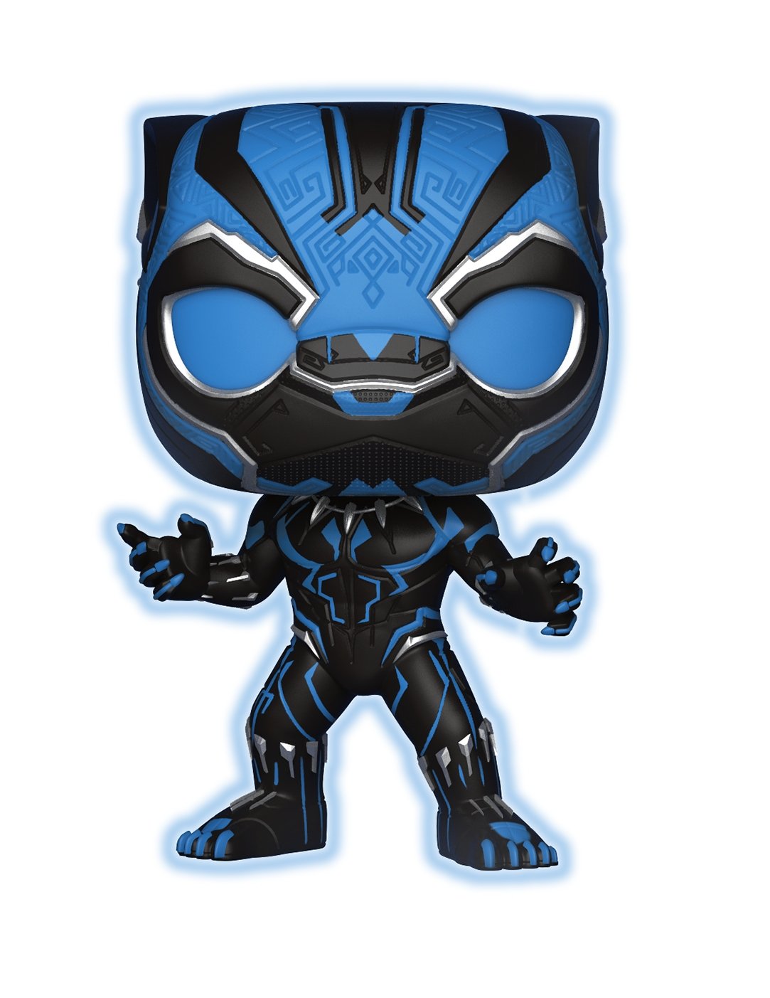 Funko POP! Marvel: Black Panther - Normal and Glow in Dark (Exclusive) - Nerd Arena