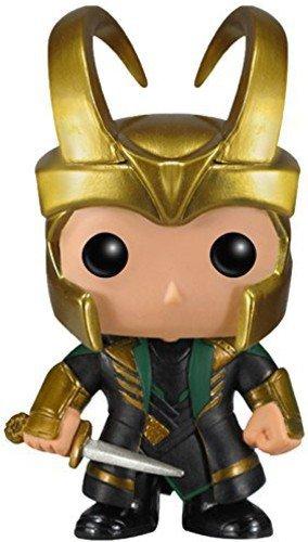 Funko POP! Marvel (BOBBLE): Helmet Loki Action Figure - Nerd Arena