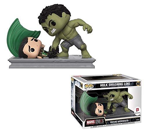 Funko POP! Movie Moments Marvel Studios: Hulk Smashing Loki #362 - Nerd Arena
