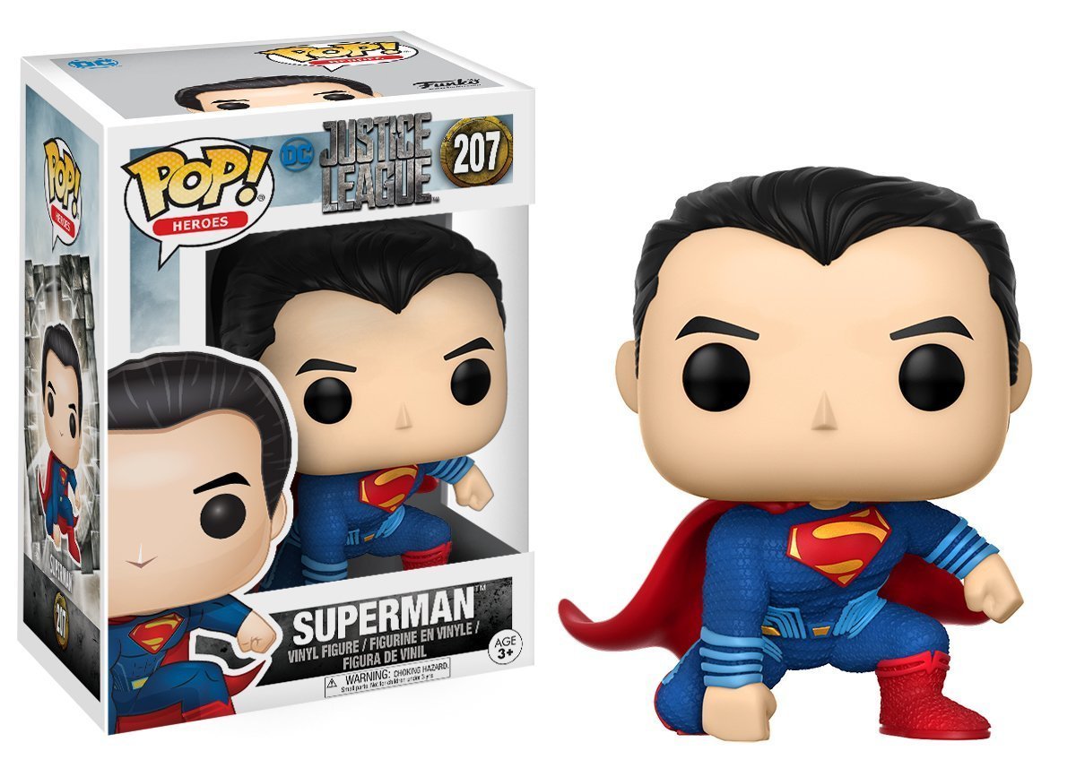 Funko POP! Movies: DC Justice League – Superman Toy Figure - Nerd Arena