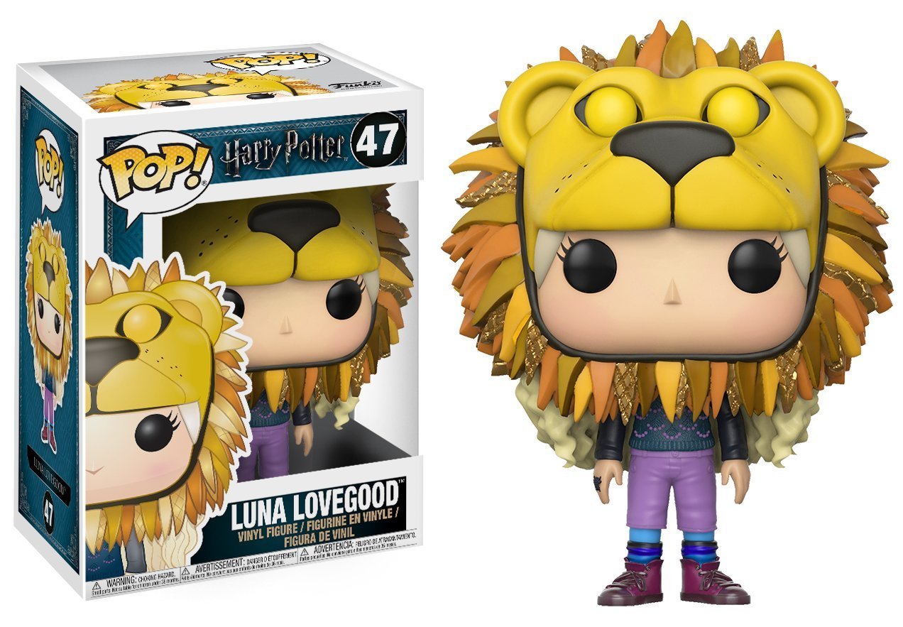 Funko POP! Movies: Harry Potter-Luna Lovegood w/ Lion Head - Nerd Arena