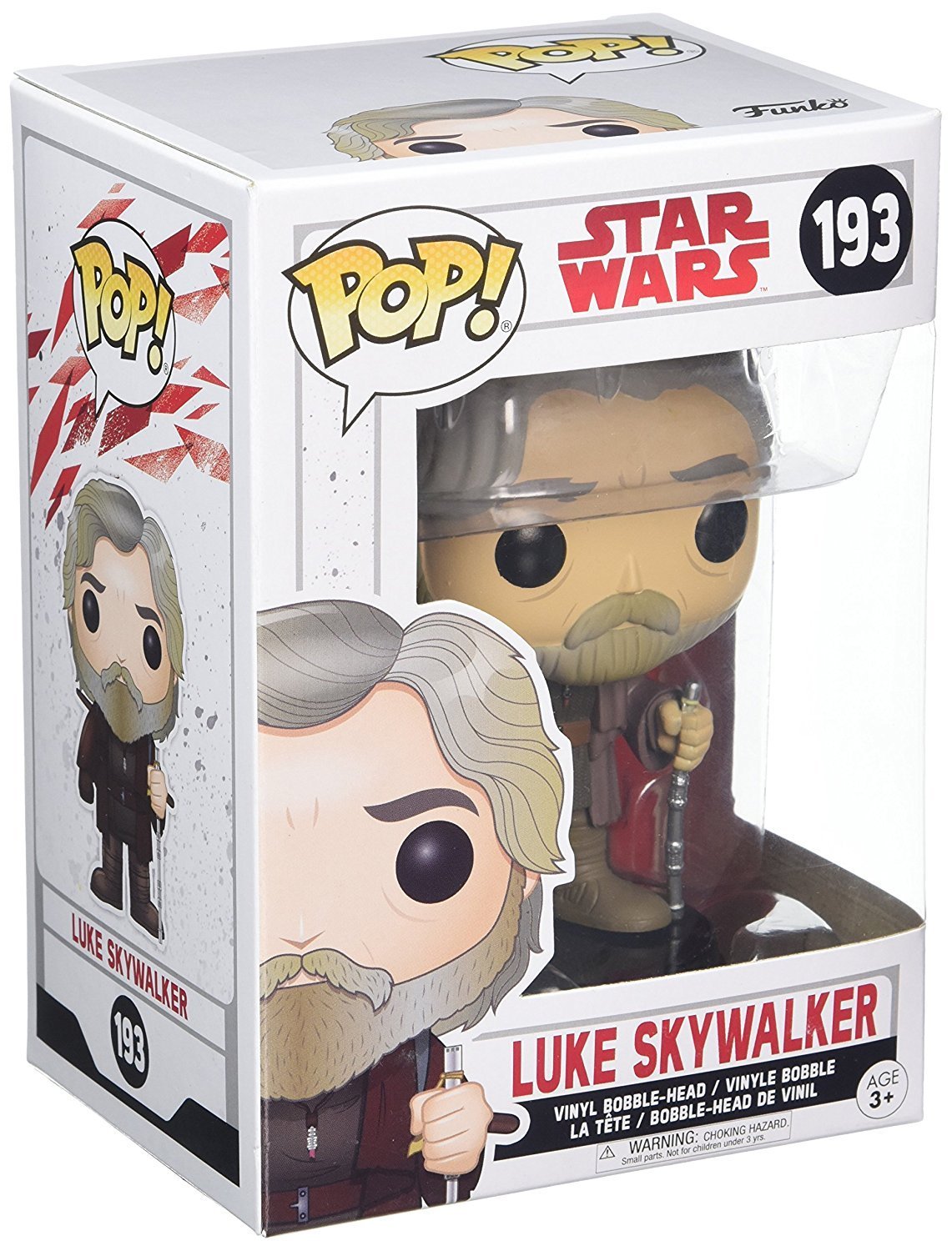 Funko POP! Star Wars The Last Jedi - Luke Skywalker - Collectible Figure - Nerd Arena