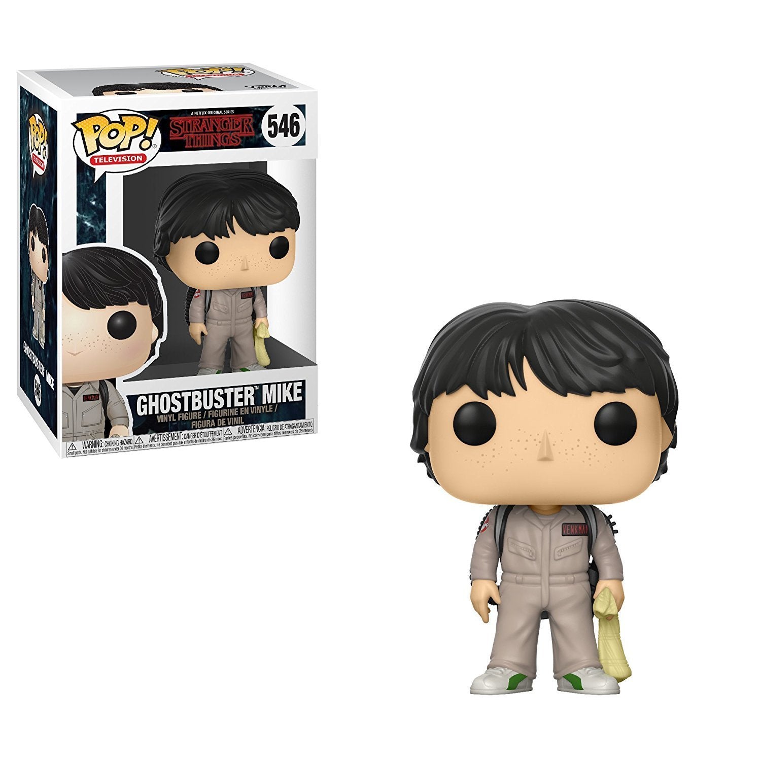Funko POP! Television: Stranger Things-Mike Ghostbusters Collectible Vinyl Figure - Nerd Arena