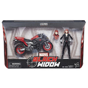 Hasbro Marvel Legends Series 6-inch Black Widow and Motorcycle - Nerd Arena