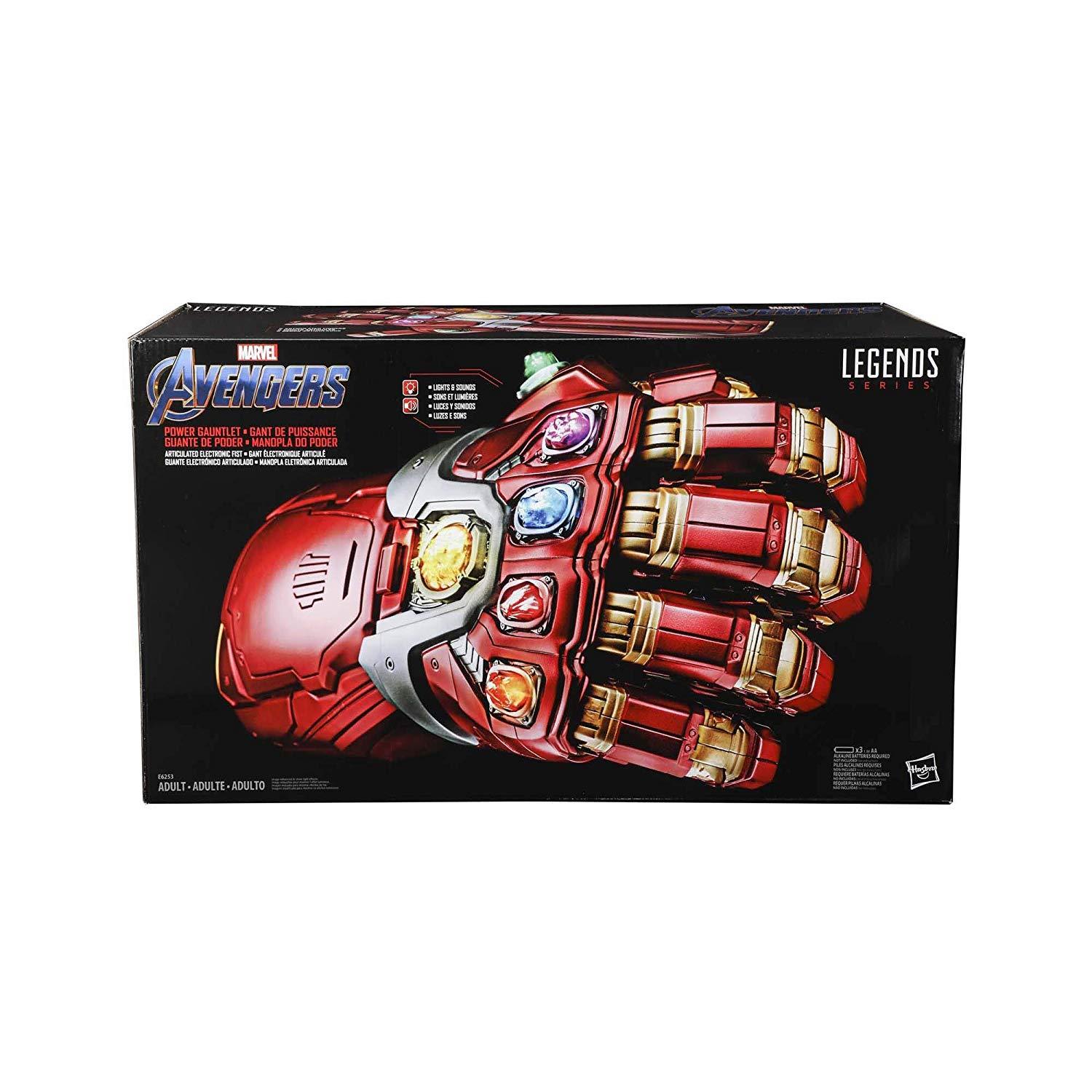 Hasbro Marvel Legends Series Avengers Endgame Power Gauntlet Articulated Electronic Fist - Nerd Arena
