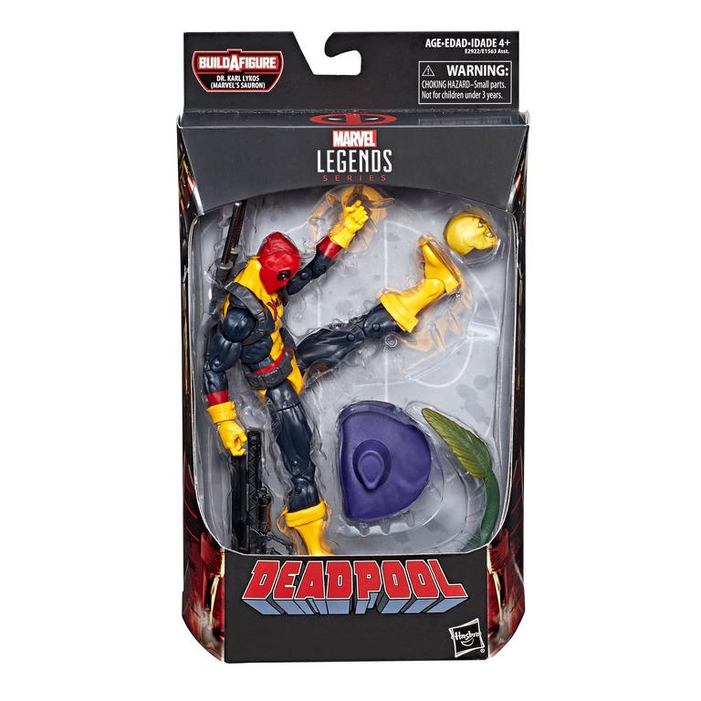 Hasbro Marvel Legends Series Sauron BAF 6-inch Deadpool (X-men Uniform) - Nerd Arena