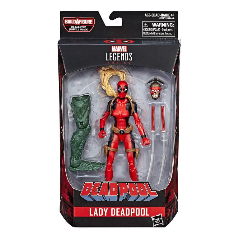 Hasbro Marvel Legends Series Sauron BAF 6-inch Lady Deadpool - Nerd Arena