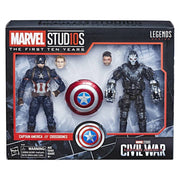 Hasbro Marvel Studios: The First Ten Years Captain America: Civil War Captain America and Crossbones - Nerd Arena
