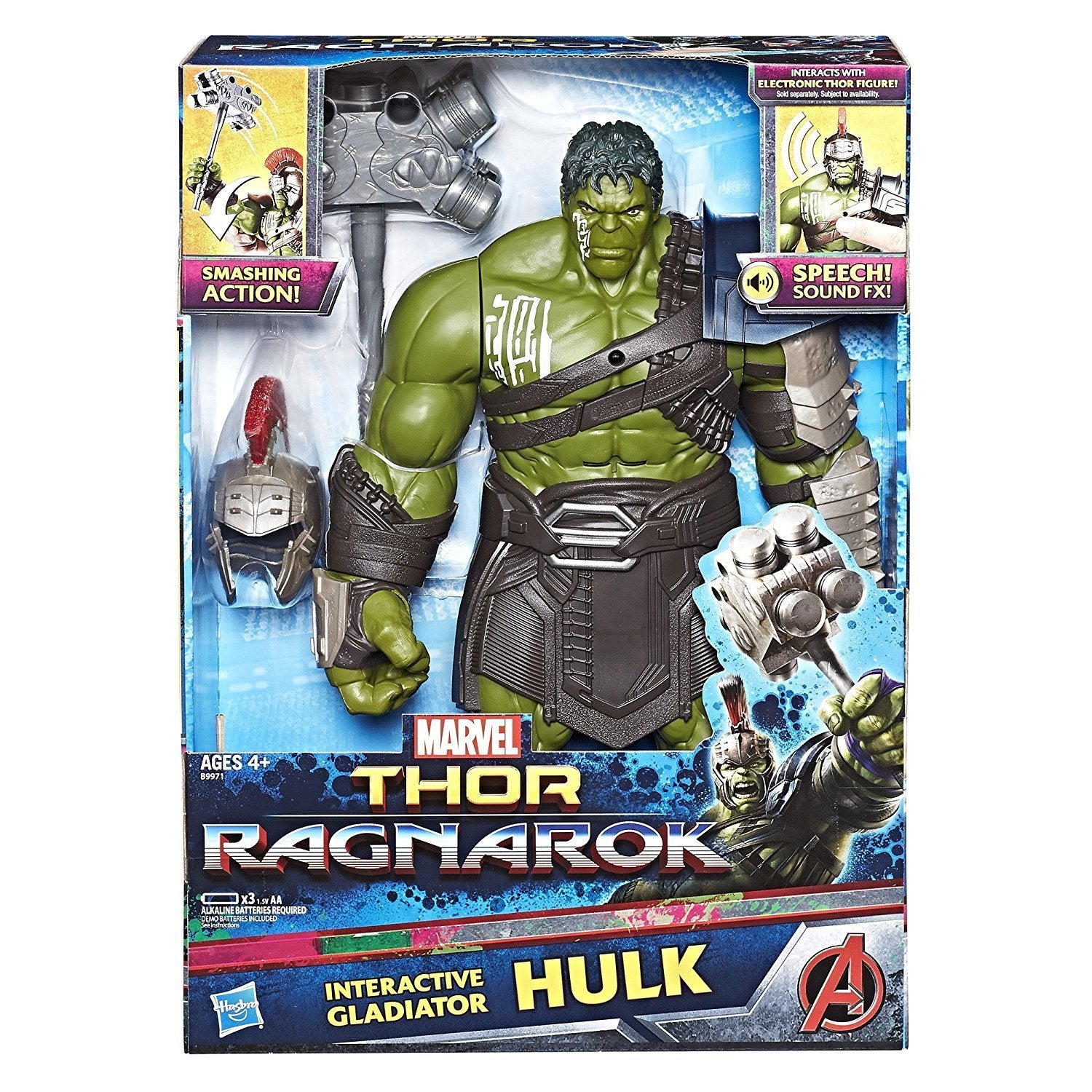 HASBRO Marvel Thor: Ragnarok Interactive Gladiator Hulk - Nerd Arena