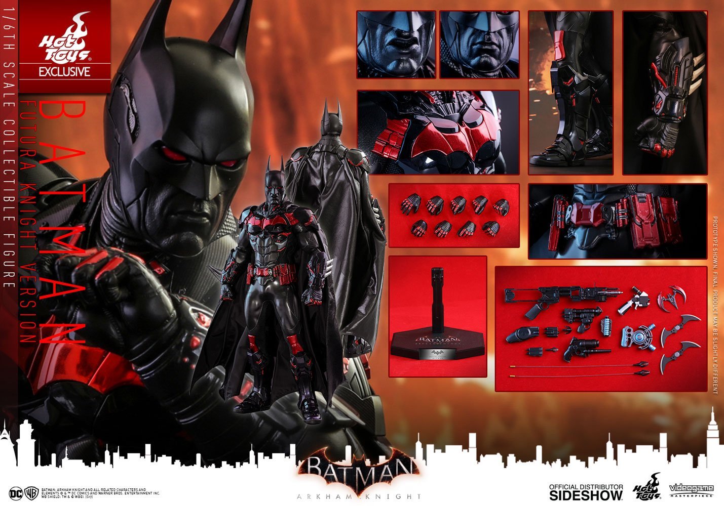 Hot Toys Batman (Futura Knight Version) - Nerd Arena