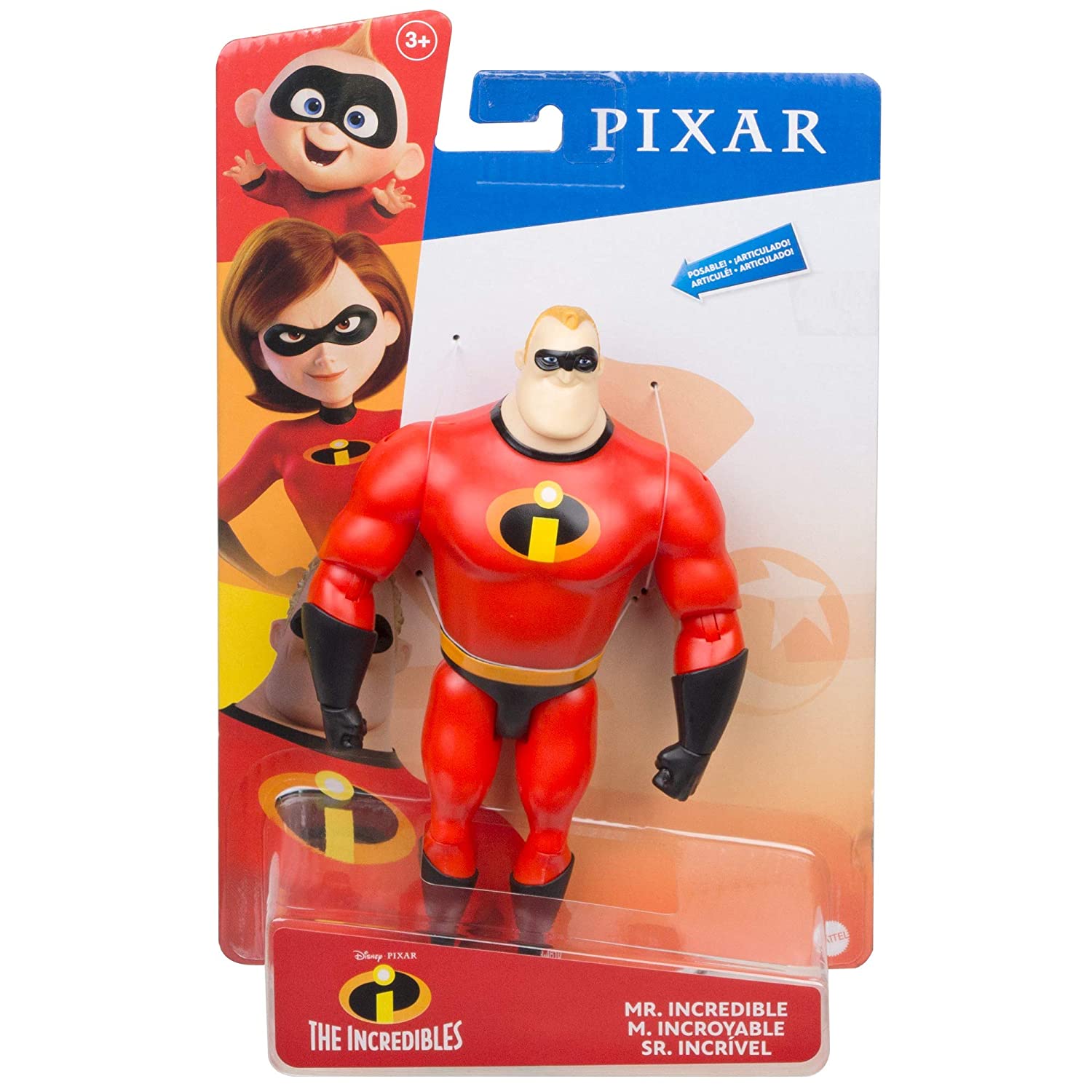 Disney Pixar Action Figure Mr.Incredible