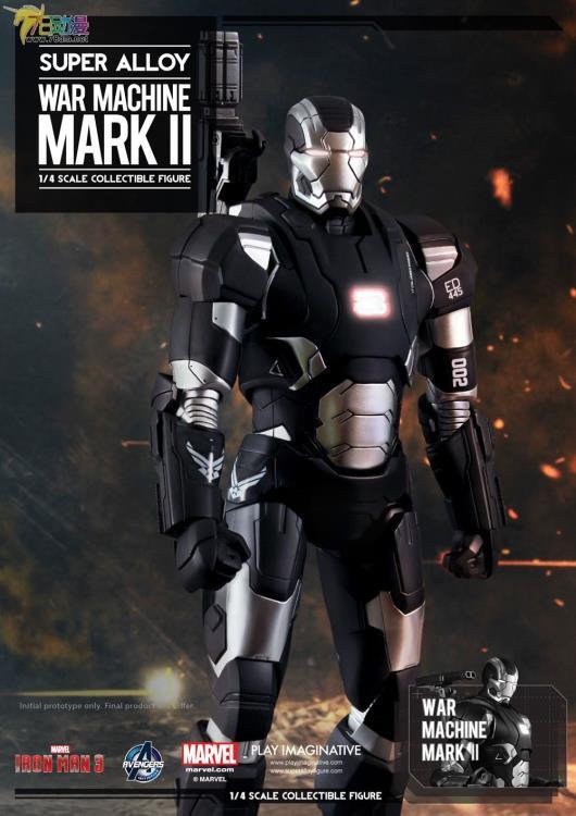 Iron Man 3 Super Alloy War Machine Mark II 1/4 Scale Figure - Nerd Arena