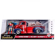 Jada 1:24 Scale DC Bombshell 1952 Checy COE Pickup W/Wonder Woman Figure - Nerd Arena