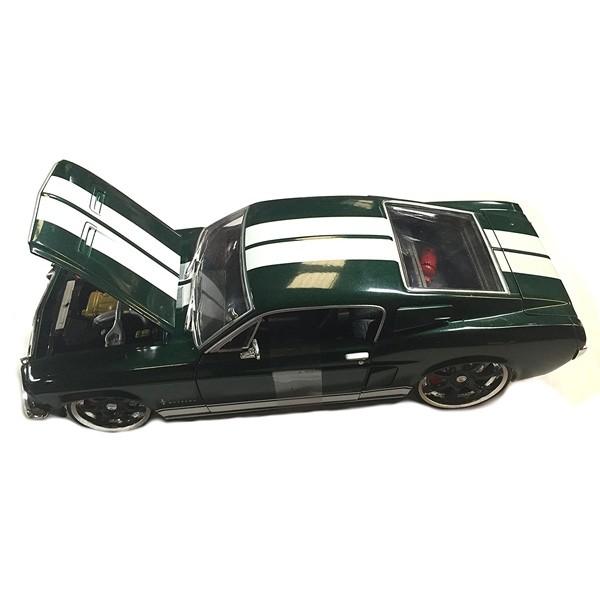 Jada 1:32 Scale - Fast & Furious 1967 Ford Mustang - 627C Green Metal Die Cast - Nerd Arena