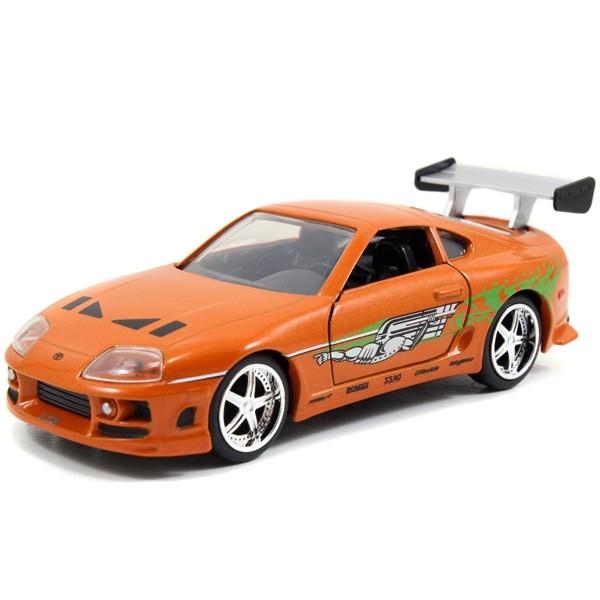 Jada 1:32 Scale - Fast & Furious 1995 Toyota Supra-Orange - Nerd Arena