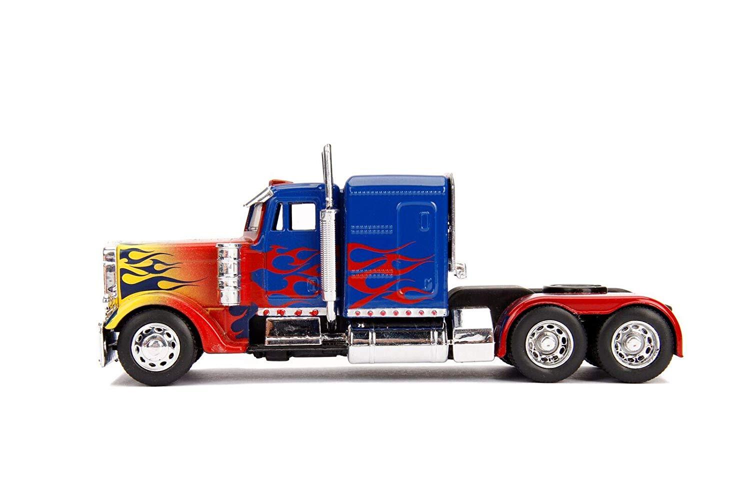 Jada Toys Transformers 1/32 : Movie Hollywood Rides Series - Optimus Prime Truck - Nerd Arena