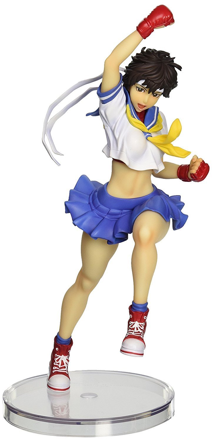 Kotobukiya Street Fighter Decapre Bishoujo Statue – Multi-Color Collectible Figure Based On Shunya Yamashita Art