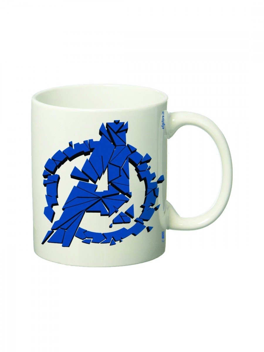 Marvel Avengers Logo Blue Mug - Nerd Arena