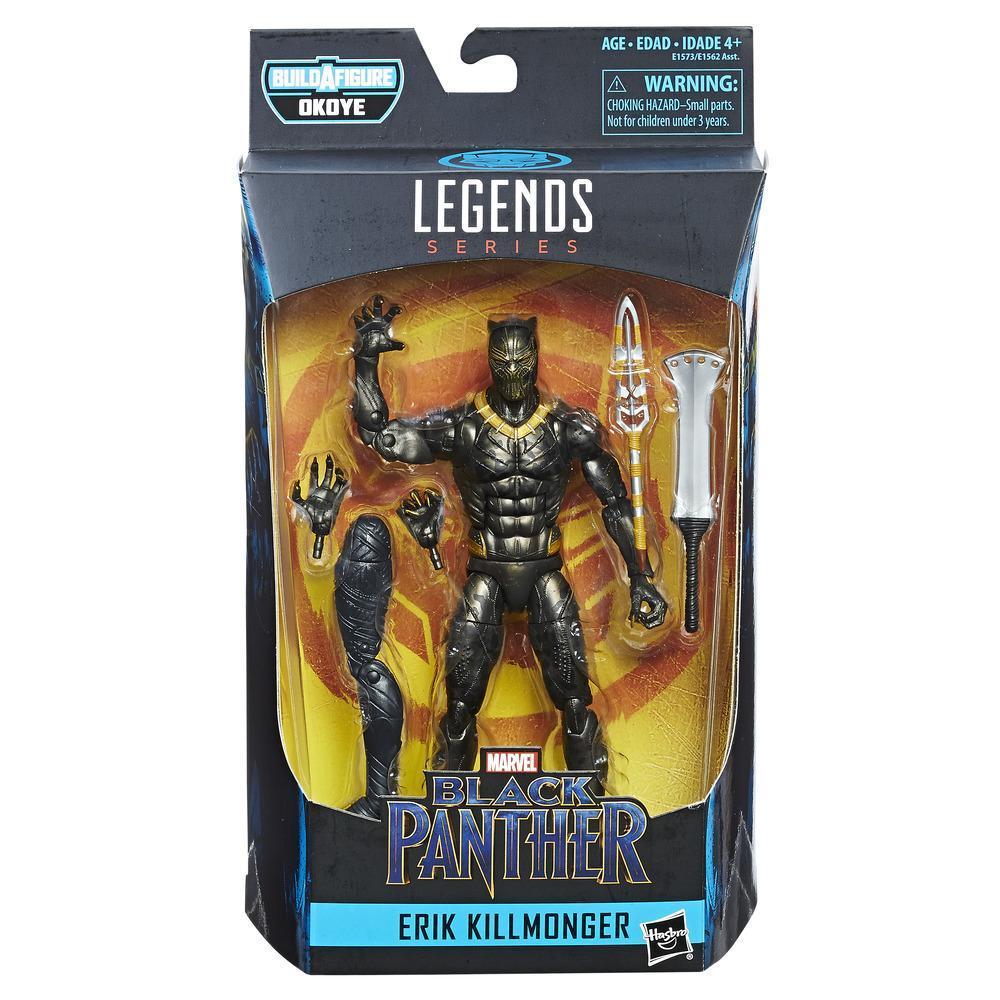 MARVEL BLACK PANTHER 6-INCH LEGENDS ERIK KILLMONGER - Nerd Arena