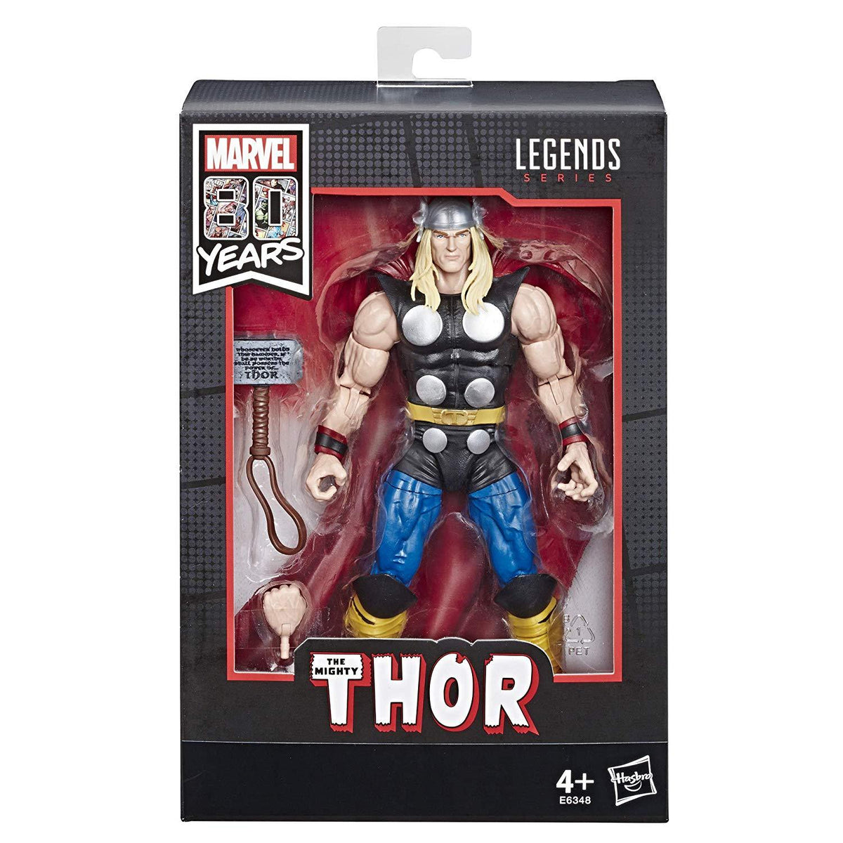Marvel Comics 80th Anniversary Legends Series 6"-Scale Vintage Comic-Inspired Thor Collectible Action Figure - Nerd Arena