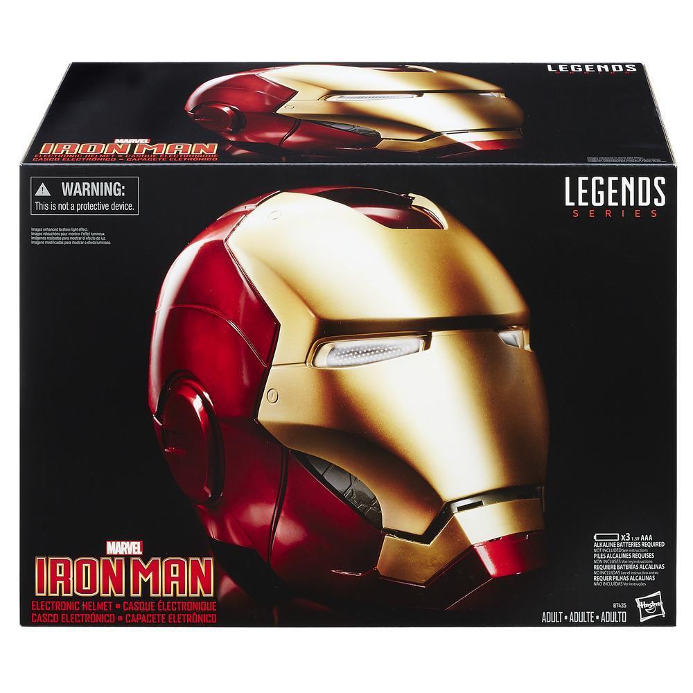 MARVEL LEGENDS IRON MAN ELECTRONIC HELMET - Nerd Arena