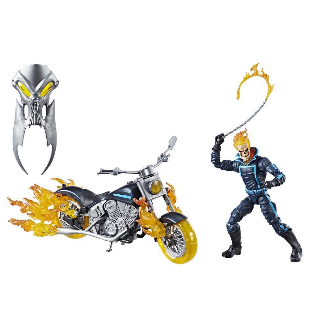 MARVEL LEGENDS SERIES 6-INCH GHOST RIDER WITH FLAME CYCLE - Nerd Arena