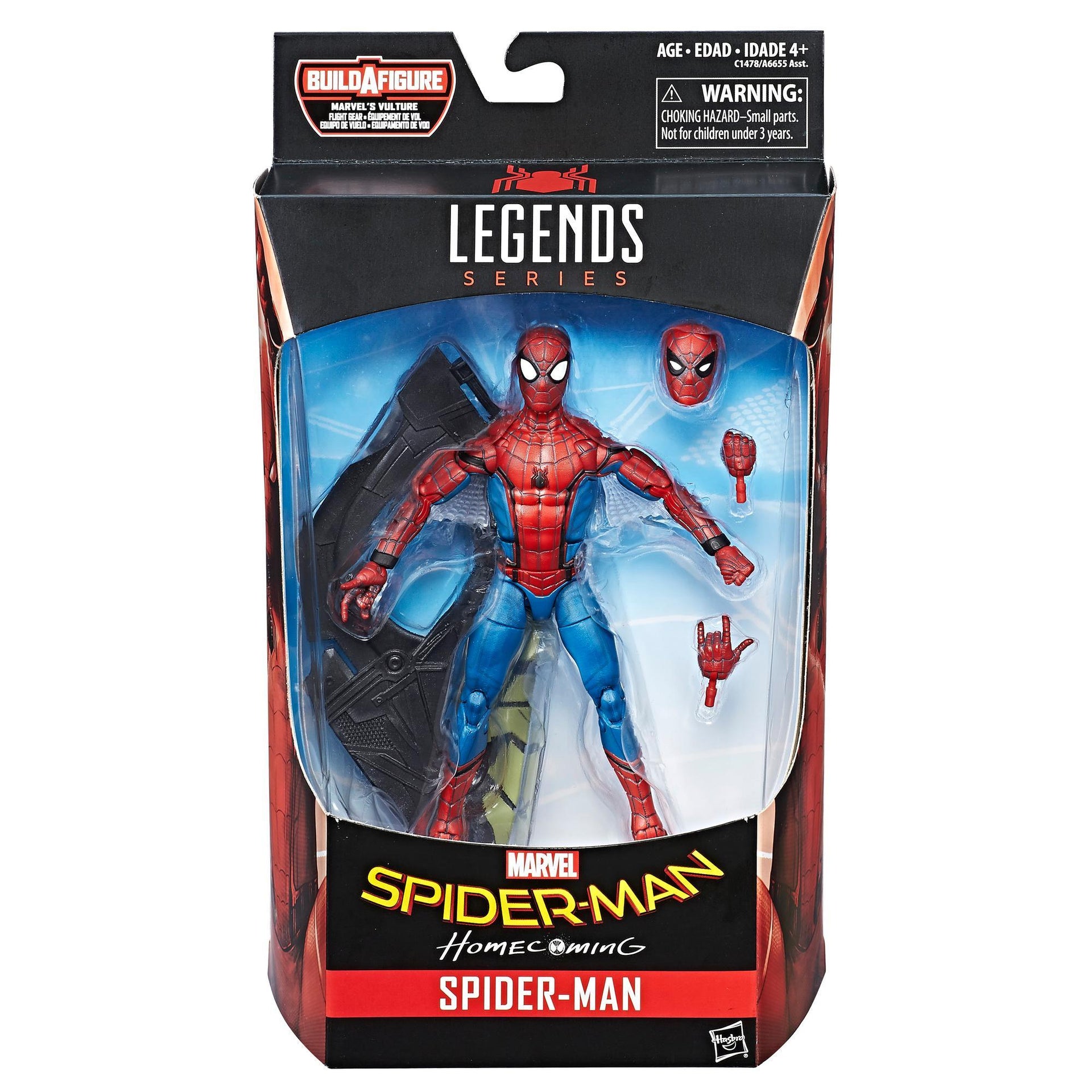 Hasbro MARVEL SPIDER-MAN 6-INCH LEGENDS SERIES SPIDER-MAN AF
