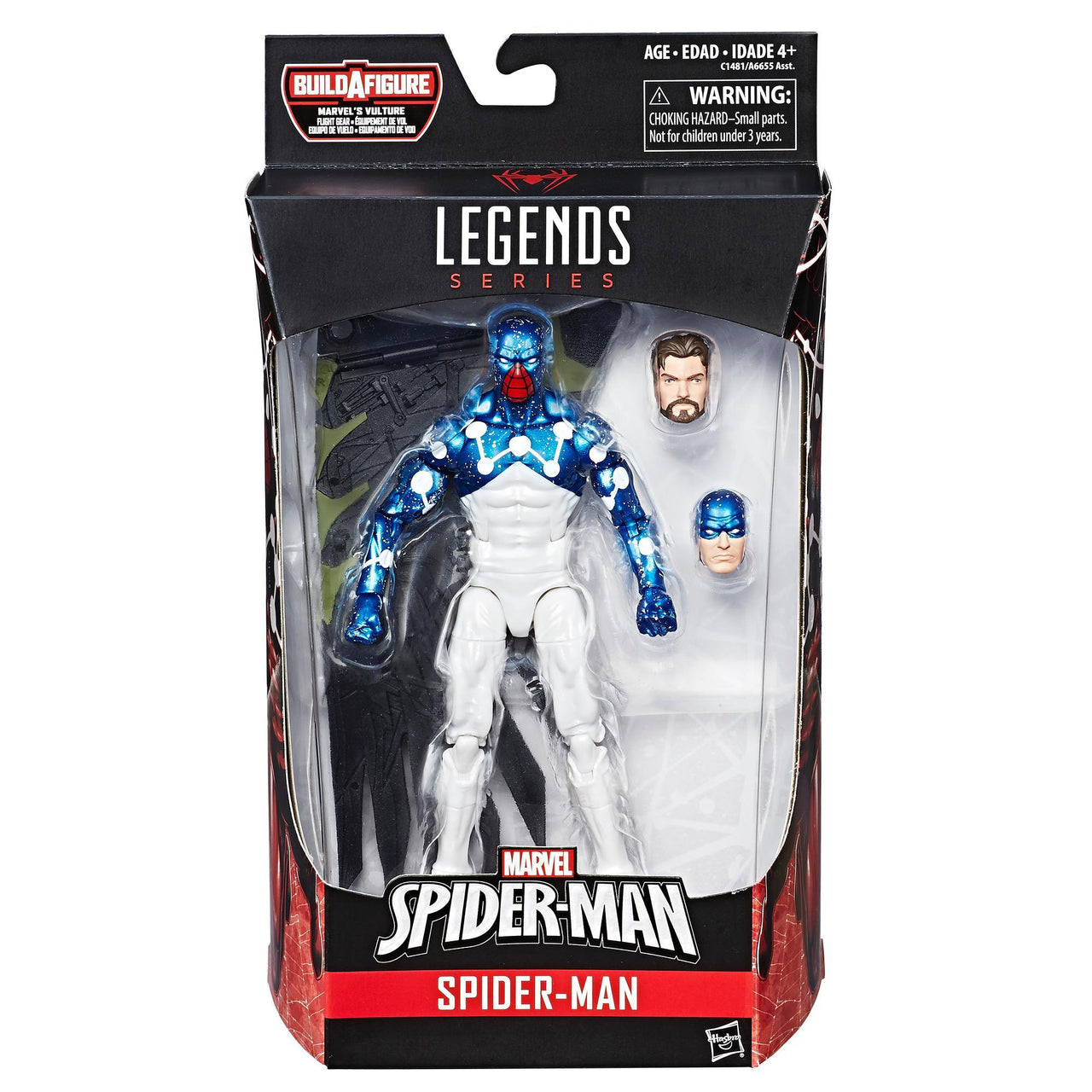 MARVEL SPIDER-MAN 6-INCH LEGENDS SERIES SPIDER-MAN (COSMIC) - Nerd Arena