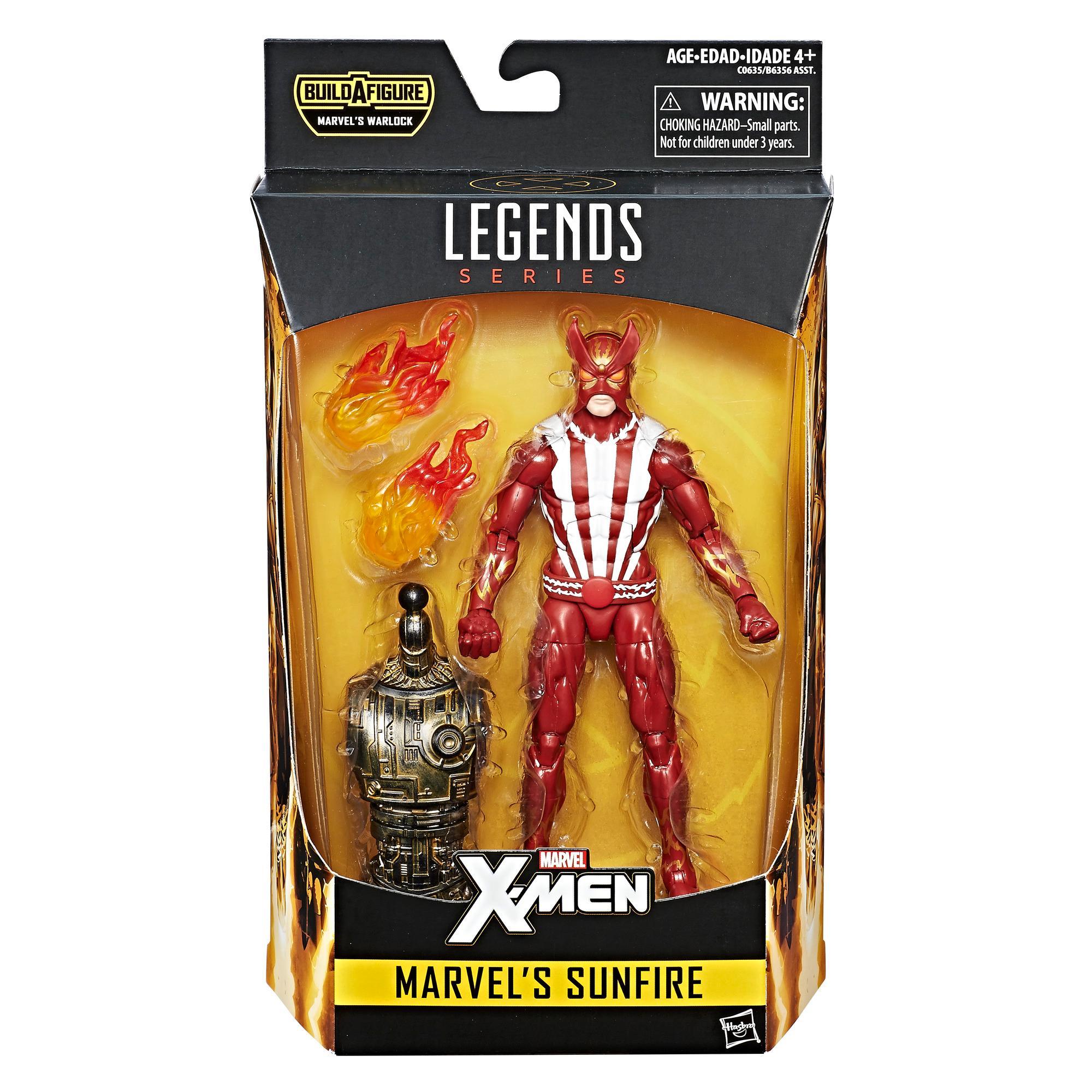 MARVEL LEGENDS サンファイア フィギュア Hasbro MARVEL X-MEN 6-INCH LEGENDS SERIES MARVEL'S SUNFIRE AF