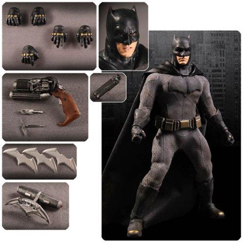 Mezco Batman v Superman: Dawn of Justice Batman 1:12 Collective Action Figure - Nerd Arena
