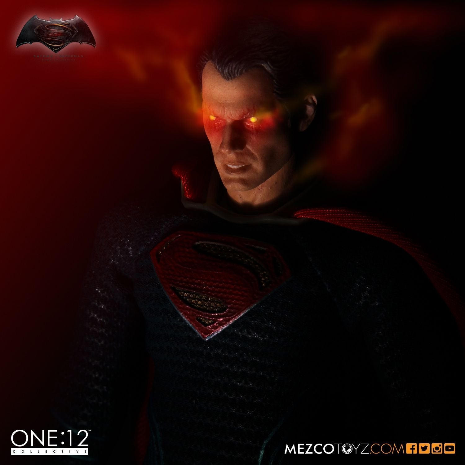 Mezco Mezco Batman v Superman: Dawn of Justice Superman One:12