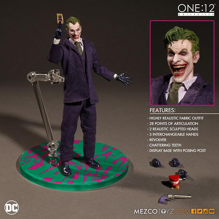 Mezco DC Comics One:12 Collective The Joker - Nerd Arena