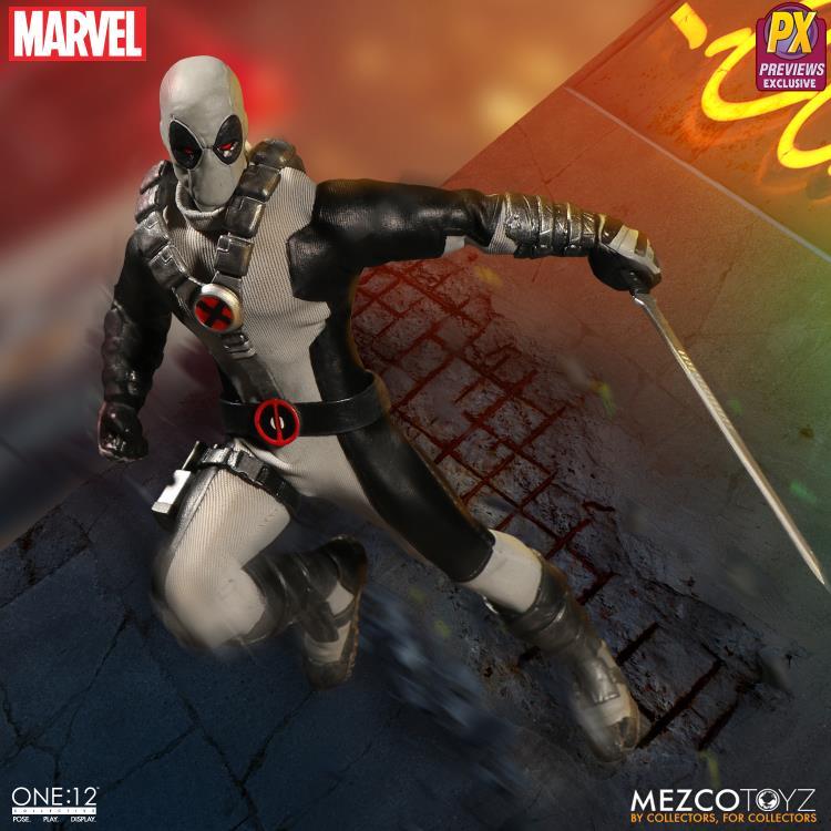 Mezco Marvel One:12 Collective Deadpool (X-Force) PX Previews Exclusive - Nerd Arena