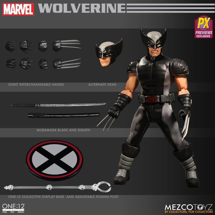 Mezco Marvel One:12 Collective Wolverine (X-Force) PX Previews Exclusive - Nerd Arena
