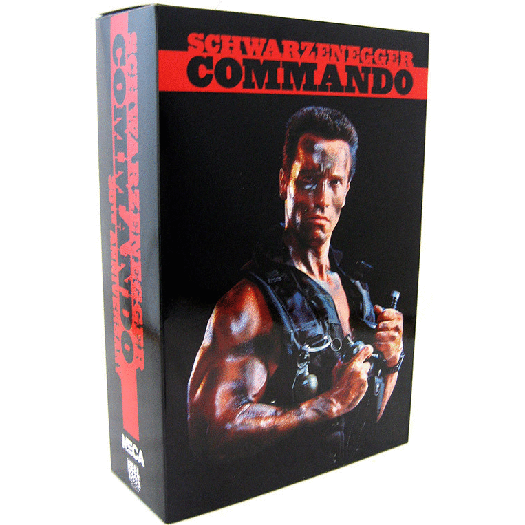NECA Commando Scale 30th Anniversary Ultimate John Matrix Action Figure, 7 Inch - Nerd Arena