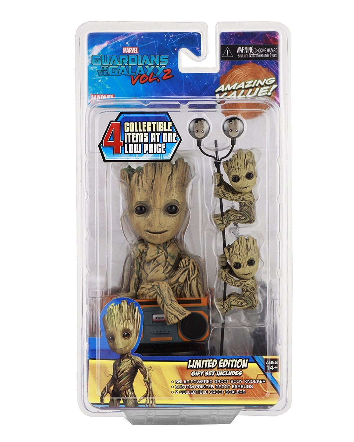 NECA Guardians of the Galaxy 2 Limited Edition Kid Groot Gift Set - Nerd Arena