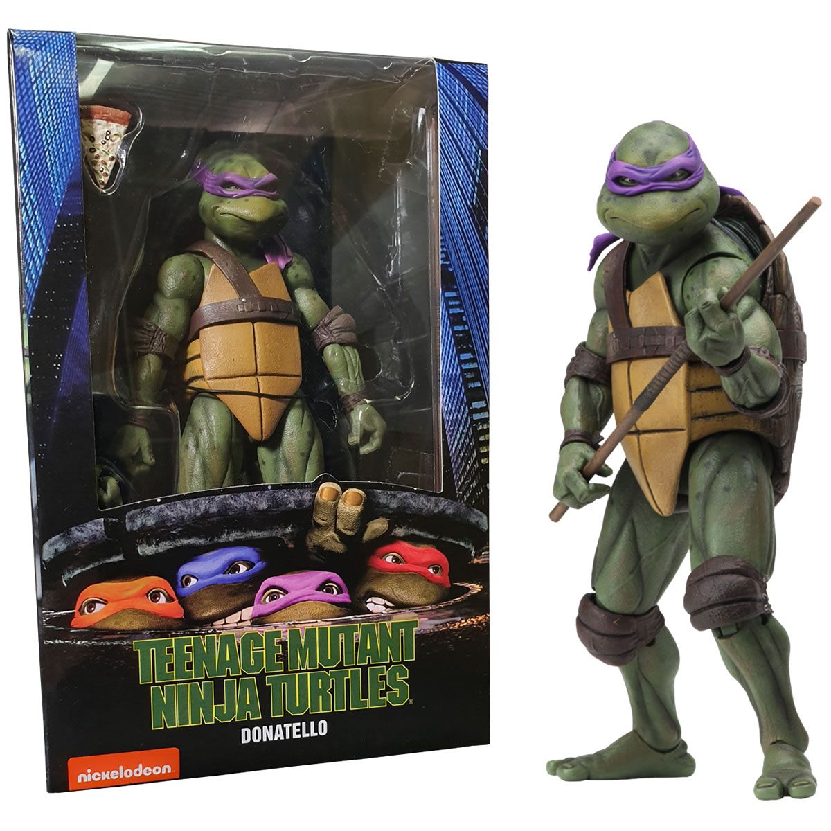 NECA Teenage Mutant Ninja Turtles 1990 Movie - Donatello Action Figure