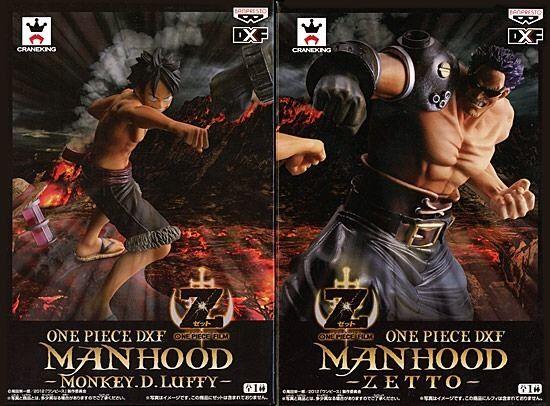 Banpresto One Piece DXF Manhood Monkey. D. Luffy & Zetto Collectibles