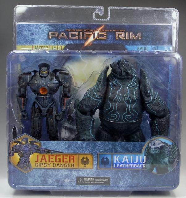 Pacific Rim Battle Damaged Gipsy Danger & Leatherback 7" Action Figure 2-Packs - Nerd Arena